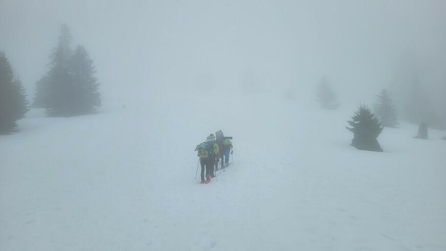 En route vers la cabane de Cunay En route vers la cabane de Cunay